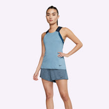 Load image into Gallery viewer, Nike - Pro Women's Tank - VALERIAN BLUE/PURE/BLACK/BLACK