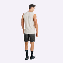 Load image into Gallery viewer, The Brave - Men's Waverider Muscle Tank - Stone/Black