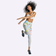 Load image into Gallery viewer, Nike Power - Women's 7/8 High-Rise Training Tights - Pure Platinum/Black
