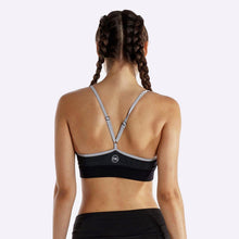 Load image into Gallery viewer, The WOD Life - Women's Swift Bra - Charcoal/Black