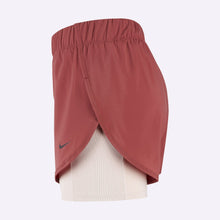 Load image into Gallery viewer, Nike - Flex Women&#39;s 2-in-1 Training Shorts - Cedar/Echo Pink/Black
