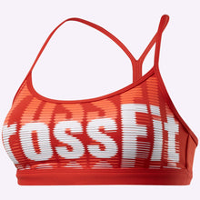 Load image into Gallery viewer, Reebok - Women&#39;s CrossFit Medium-Impact Skinny Bra - LEGACY RED
