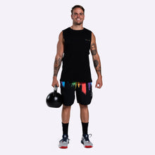 Load image into Gallery viewer, TWL - Unisex Muscle Tank - BLACK/PRIDE
