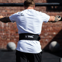 Load image into Gallery viewer, TWL - 4 inch Velcro Weight Lifting Belt - Black
