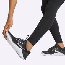 Load image into Gallery viewer, Nike - One Luxe - Women&#39;s Mid-Rise Tights - BLACK/CLEAR
