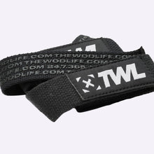 Load image into Gallery viewer, TWL - EVERYDAY COTTON LIFTING STRAPS PAIR - BLACK
