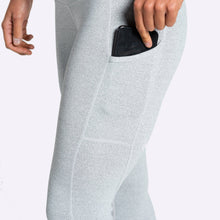 Load image into Gallery viewer, The Brave - Women's Elevate 7/8th Tights - Light Grey Marle
