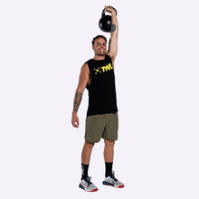 Load image into Gallery viewer, TWL - Unisex Everyday Muscle Tank 2.0 - BLACK/YELLOW
