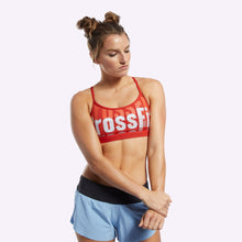 Load image into Gallery viewer, Reebok - Women&#39;s CrossFit Medium-Impact Skinny Bra - LEGACY RED
