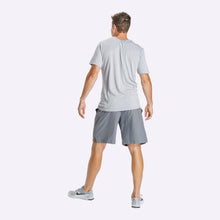 Load image into Gallery viewer, Nike Breathe - Men&#39;s Short-Sleeve Hyper Dry Training Top - Vast Grey/Atmosphere Grey/Black
