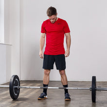 Load image into Gallery viewer, Nike Breathe - Men&#39;s Training Top - University Red/Gym Red/Black
