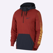 Load image into Gallery viewer, Nike - Dri-FIT Men&#39;s Fleece Training Hoodie - Mystic Red/Obsidian/Obsidian

