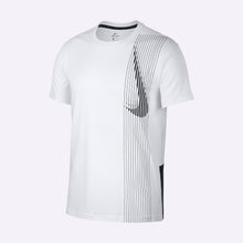 Load image into Gallery viewer, Nike - Dri-FIT Men&#39;s Short-Sleeve Training Top - White/Black/Black
