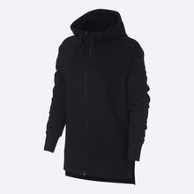 Load image into Gallery viewer, Nike Dry - Women&#39;s Full-Zip Training Hoodie - Black/Black
