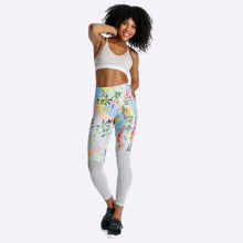 Load image into Gallery viewer, Nike Power - Women&#39;s 7/8 High-Rise Training Tights - Pure Platinum/Black
