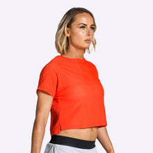 Load image into Gallery viewer, Reebok - Women&#39;s CrossFit Jacquard Tee - Canton Red
