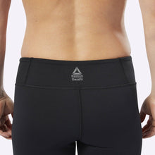 Load image into Gallery viewer, Reebok - Women&#39;s CrossFit Lux Fade 3/4 Tights - Black
