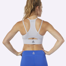 Load image into Gallery viewer, Reebok - Women&#39;s CrossFit MyoKnit Bra - Light Grey Heather/Cool Shadow
